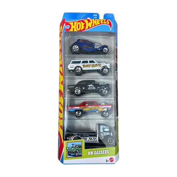 Hot Wheels Other - 2025 Hot Wheels 5-pack Toy Cars HW Gassers